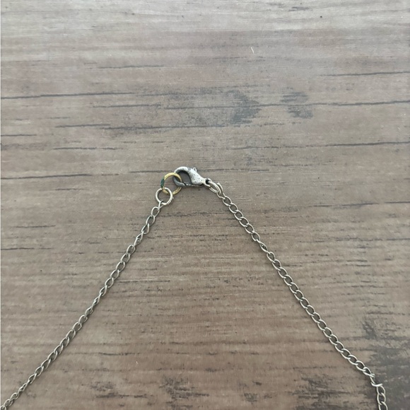 Vintage Silver Necklace with Multicolor Stones - Picture 3 of 7